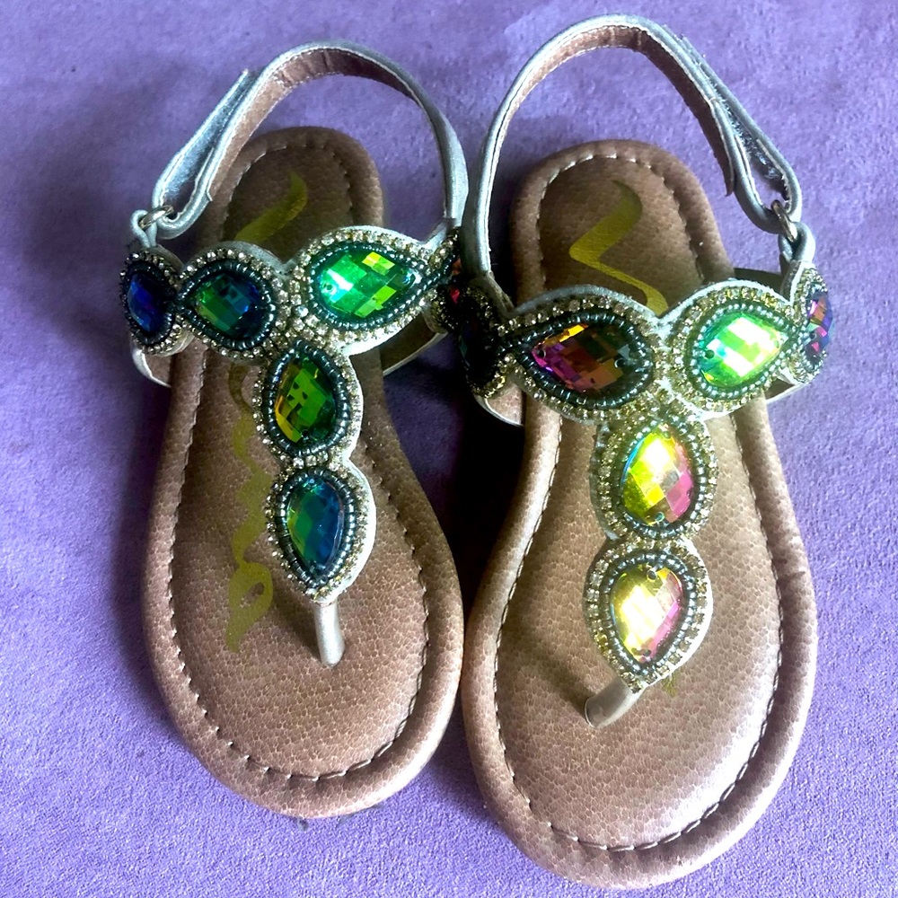 Nina Jeweled Sandals